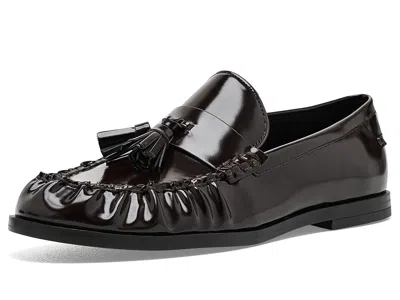 Calvin Klein Mirella Faux Leather Loafer In Black