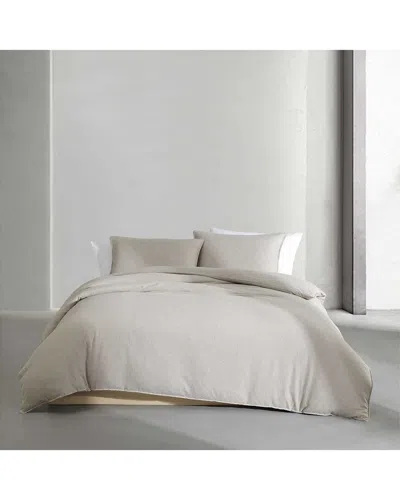 Calvin Klein Melange Flannel Cotton Duvet Cover Set