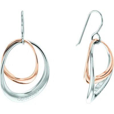 Calvin Klein Women's Two-tone Stainless Steel Earrings