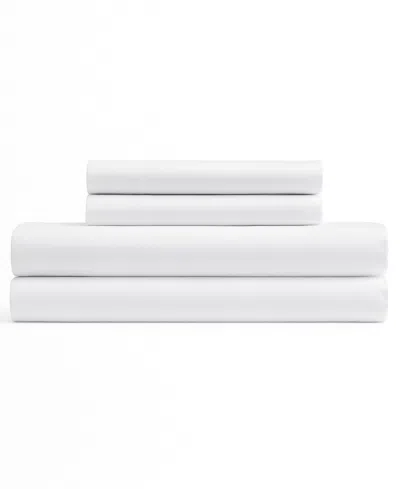 Calvin Klein Modern Comfort 144-thread Count Cotton 4-pc. Sheet Set, Full In White