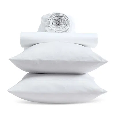 Calvin Klein Modern Comfort 3 Piece Sheet Set, Twin In White