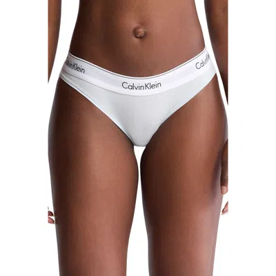 Calvin Klein Plus Modern Cotton Logo Waistband Bikini Briefs In Ciq Plein Air