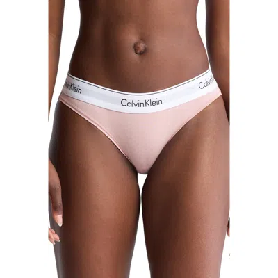 Calvin Klein Modern Cotton Bikini In Subdued