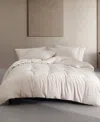 Calvin Klein Modern Cotton Melange 3-pc. Duvet Cover Set, Twin In Neutral