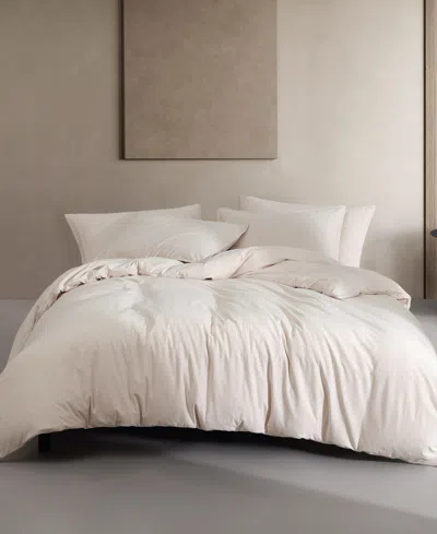 Calvin Klein Modern Cotton Melange 3-pc. Duvet Cover Set, Twin In Neutral