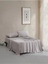 Calvin Klein Modern Cotton Melange Jersey Sheet Set In Neutral