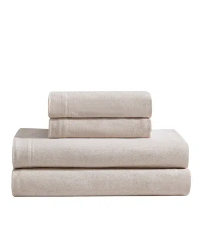 CALVIN KLEIN MODERN COTTON MELANGE TENCEL JERSEY 4-PC. SHEET SET, KING