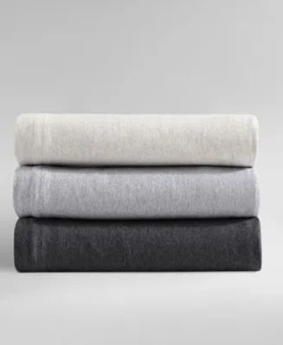 Calvin Klein Modern Cotton Melange Tencel Jersey Sheet Set In Gray,blue