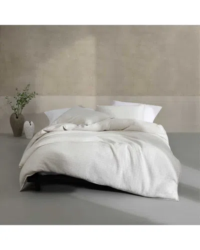 Calvin Klein Modern Cotton Melange Matelasse Duvet Cover Set