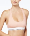 Calvin Klein Modern Cotton Bralette F3785 In Nymph's Thigh (nude 5)
