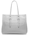 Calvin Klein Modern Essential Extra-large Tote Bag In Dove Gray