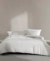 Calvin Klein Modern Ikat 3 Piece Comforter Set, Queen In French Grey