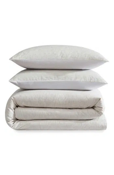Calvin Klein Modern Ikat Comforter & Sham Set In French Grey