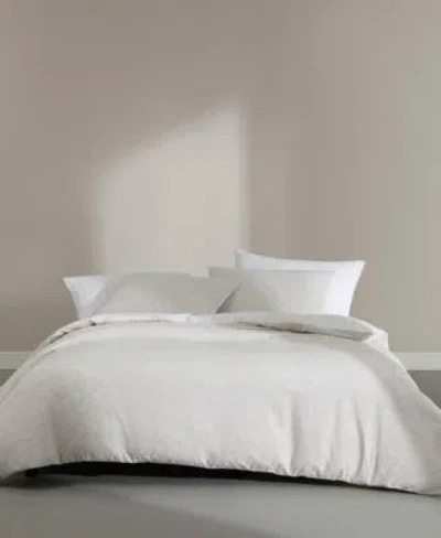 Calvin Klein Modern Ikat Comforter Sets In French Grey