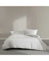 Calvin Klein Modern Ikat Cotton Comforter Bedding Set In Gray