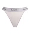 CALVIN KLEIN MODERN LACE SEMI-SHEER THONG