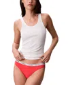 Calvin Klein Modern Logo Bikini In White