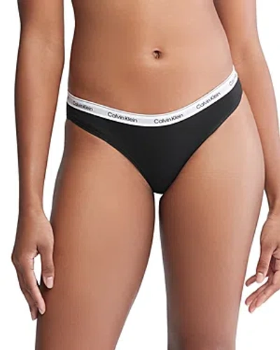 Calvin Klein Modern Logo Bikini In Black