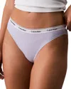 Calvin Klein Modern Logo Bikini In Blue