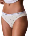 Calvin Klein Modern Logo Bikini In Neutral
