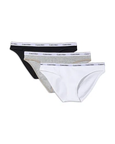Calvin Klein Modern Logo Bikini, Set Of 3