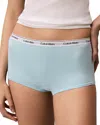 Calvin Klein Modern Logo Boyshorts In Blue