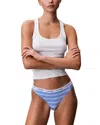 Calvin Klein Modern Logo Thong In White