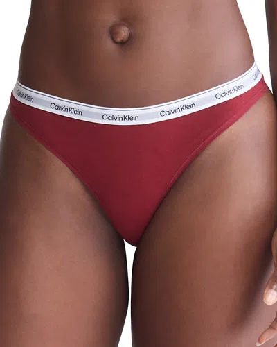 CALVIN KLEIN MODERN LOGO THONG