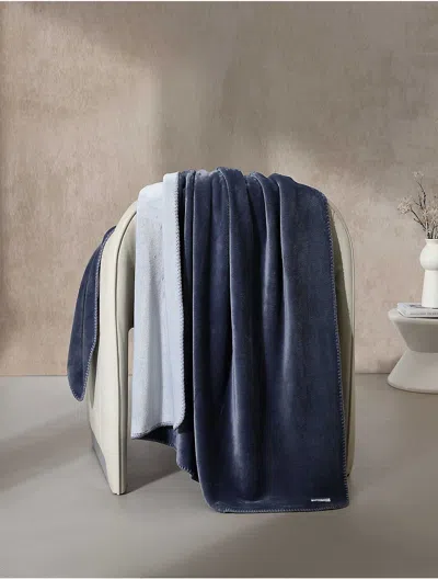 Calvin Klein Modern Lush Reversible Throw Blanket