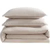 Calvin Klein Modern Mélange Duvet Cover & Shams Set In Pink