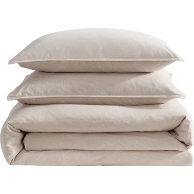 Calvin Klein Modern Mélange Duvet Cover & Shams Set In Pink