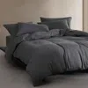 Calvin Klein Modern Melange Jersey Comforter Set, Twin Xl In Gray