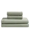 Calvin Klein Modern Melange Jersey Sheet Set, Twin In Green