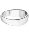 Calvin Klein Modern Purity Bangle Bracelet In Silver