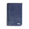 Calvin Klein Modern Reversible Solid Bed Blanket, Twin In Slate Blue/ Dawn Blue