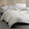 Calvin Klein Modern Ribbed Jersey 3 Piece Duvet Cover Set, King In Ivory/grey