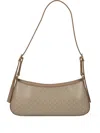 Calvin Klein Monogram Shoulder Bag In Neutral