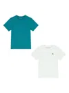 Calvin Klein Monogram T-shirt (set Of Two) In White