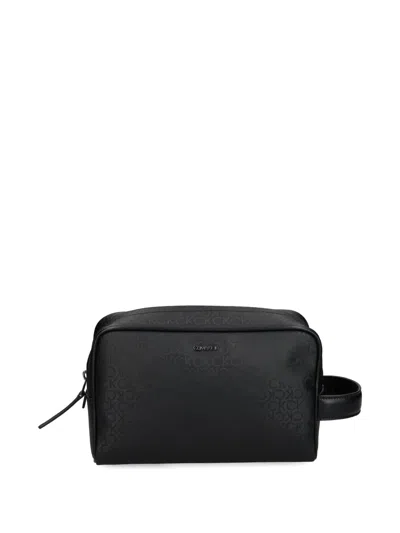 Calvin Klein Monogrammed Wash Bag