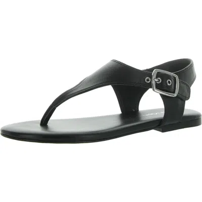 CALVIN KLEIN MORACA 2 WOMENS ADJUSTABLE BUCKLE THONG SANDALS