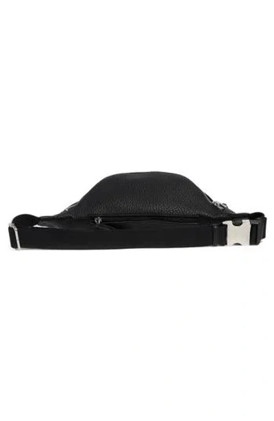 Calvin Klein Moss Belt Bag In Black