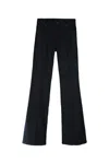 Calvin Klein Womens High Rise Stretch Wide Leg Pants In Denimrinse