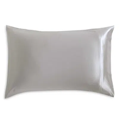Calvin Klein Mulberry Silk Pillowcase Set, Queen In Gray