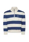 Calvin Klein Multicolor Sweatshirt For Boy With Logo In Multicolor