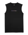 Calvin Klein Pride Muscle Fit Tank Top In Black
