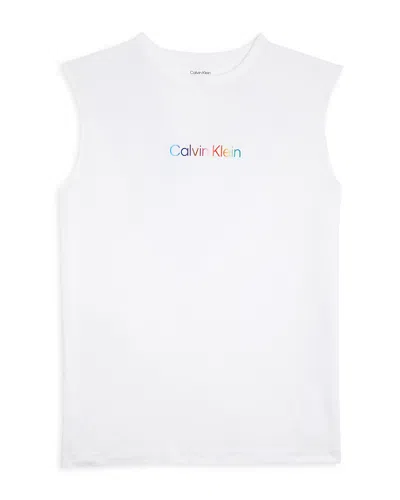 Calvin Klein Muscle Tank In White