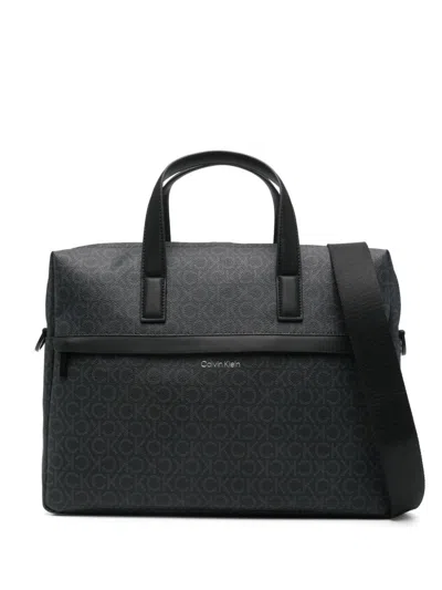 Calvin Klein Must Laptop Bag In Black