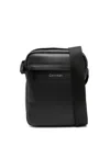 Calvin Klein Small Must Reporter Messenger Bag In Black