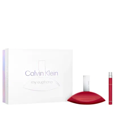 Calvin Klein My Euphoria 2 Piece Gift Set 2 Piece Gift Set With 3.3 oz In Multi