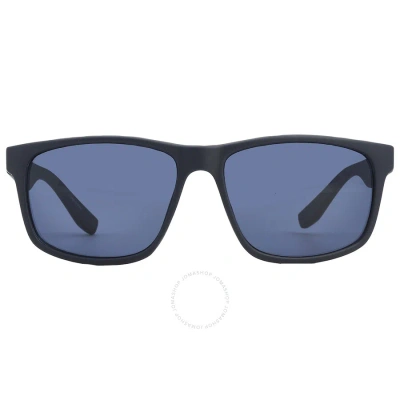 Calvin Klein Nacy Rectangular Men's Sunglasses Ck19539s 410 59 In Navy